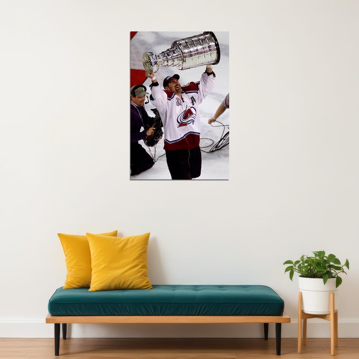 Ray Bourque Ice Hockey Player Sports Poster Wall Art Print Home Wall Decor - xonomax
