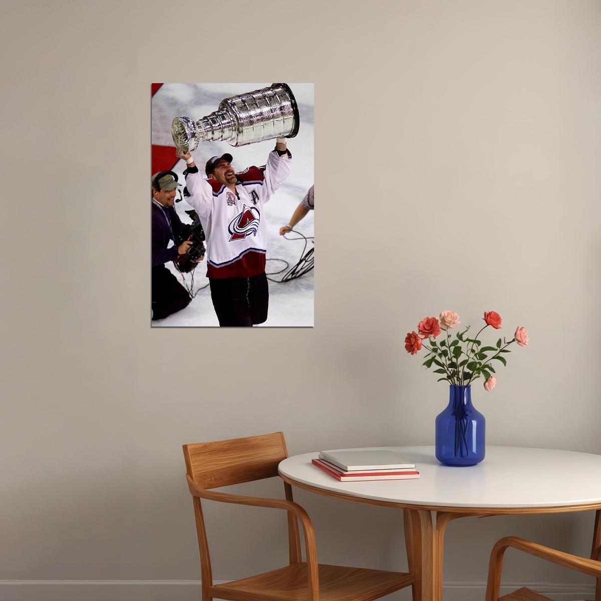 Ray Bourque Ice Hockey Player Sports Poster Wall Art Print Home Wall Decor - xonomax