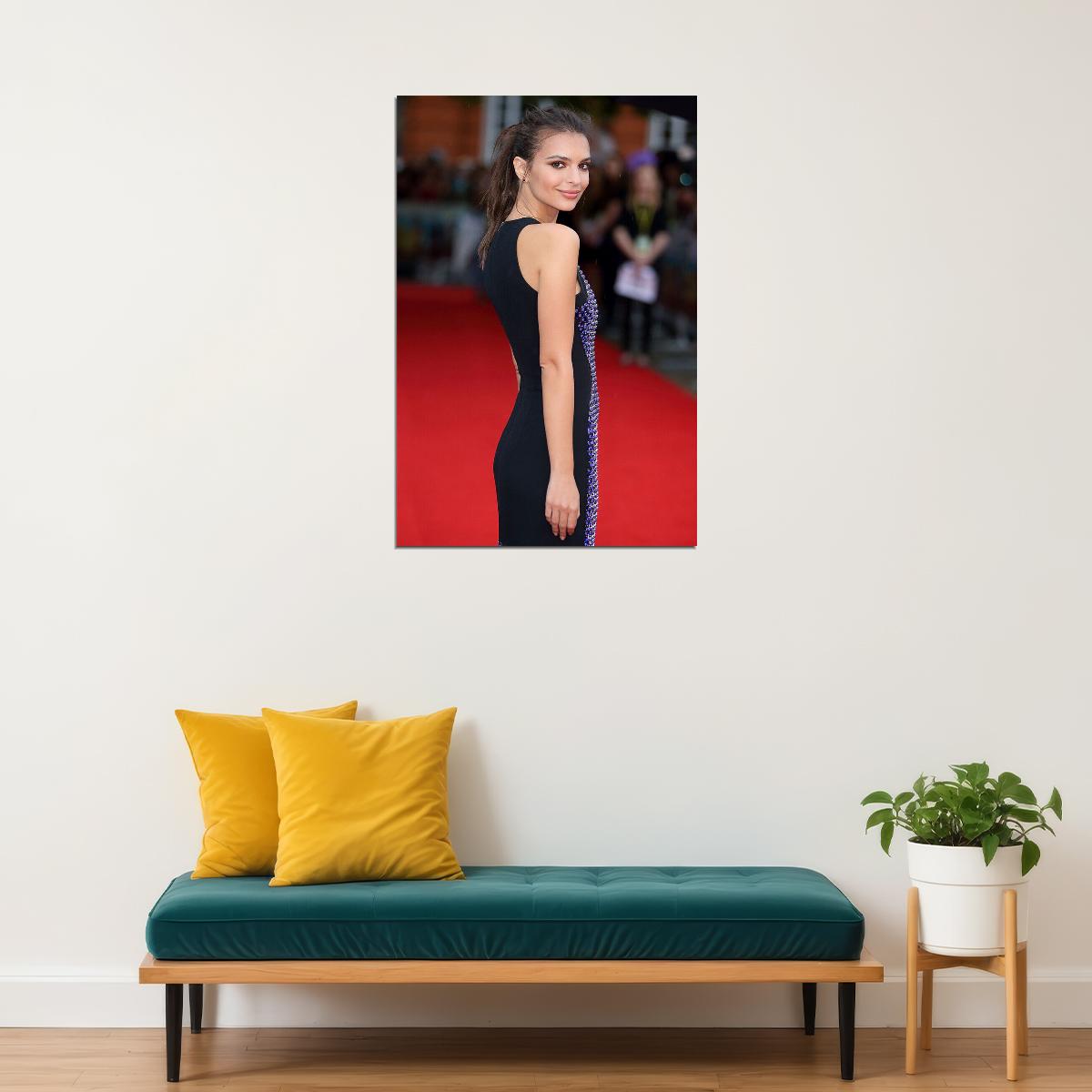 Emily Ratajkowski Actor Hot Model Star Poster Wall Art Print Home Wall Decor - xonomax