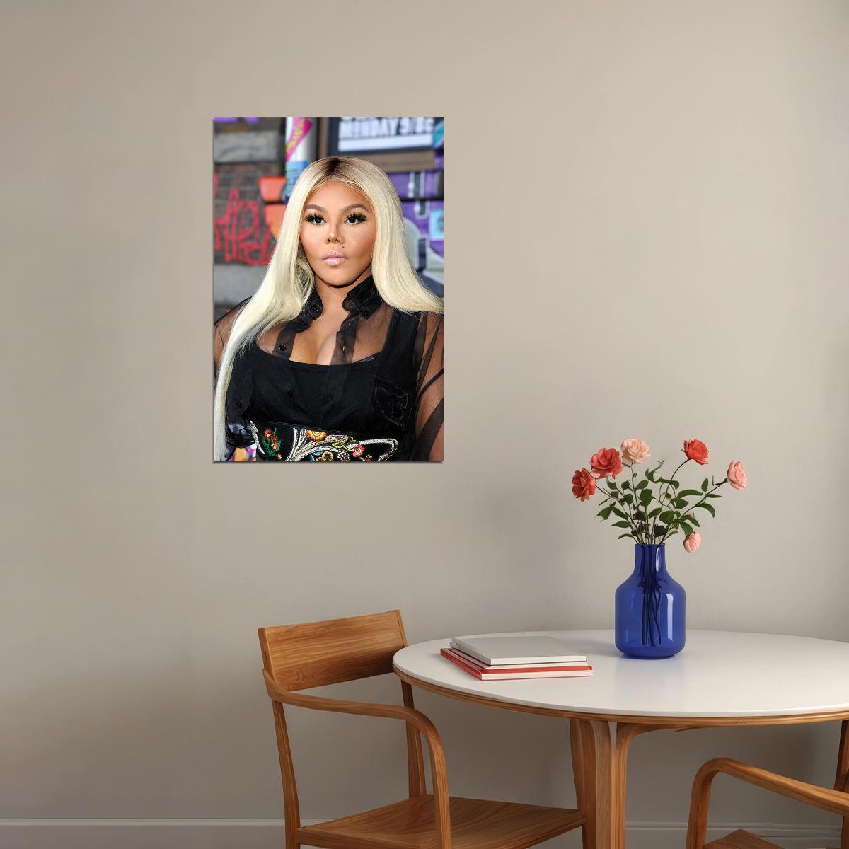 Lil' Kim Celebrity Singer Rapper Hip Hop Poster Wall Art Print Home Wall Decor - xonomax