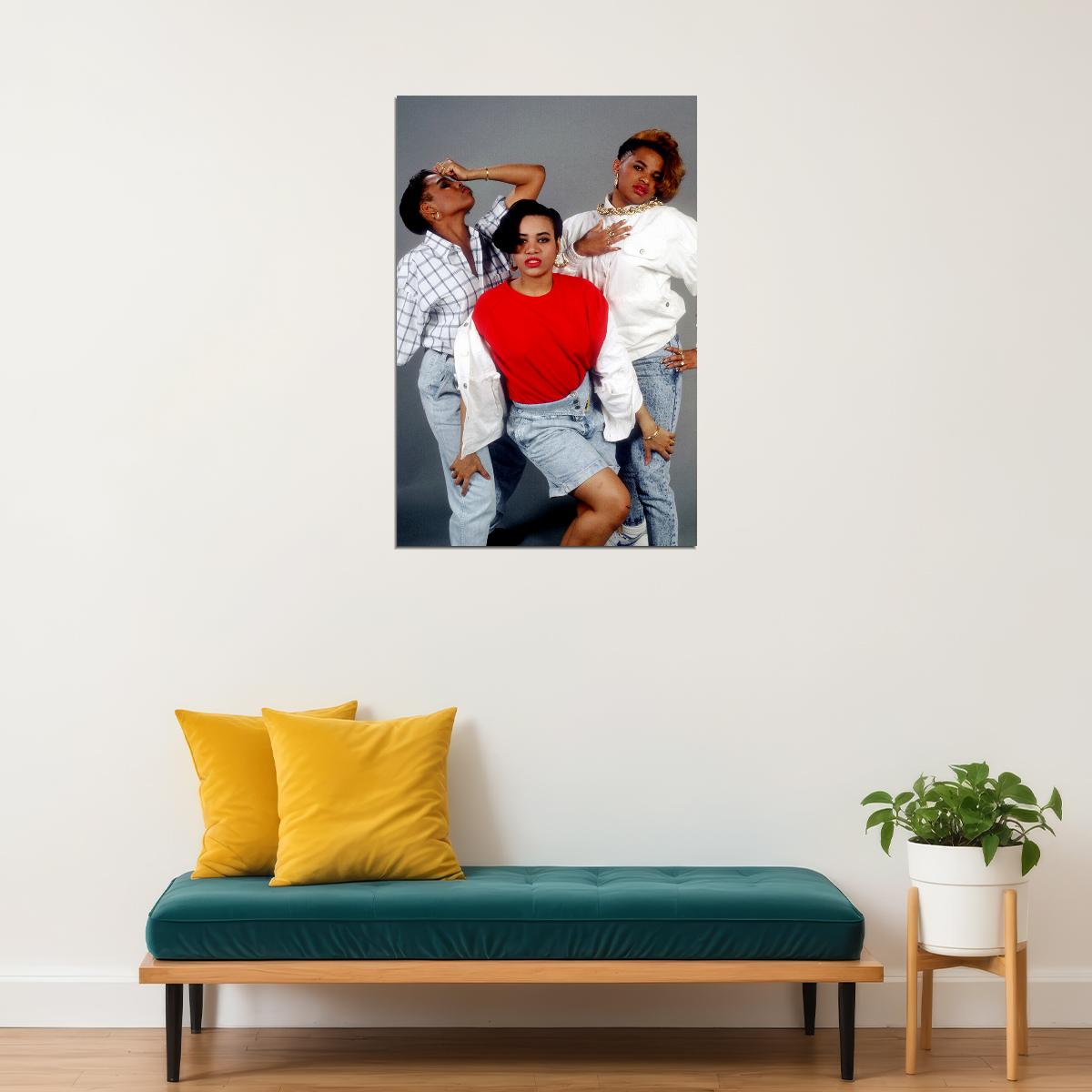 Salt N Pepa 80's 90's Singer Music Band Poster Wall Art Print Home Wall Decor - xonomax