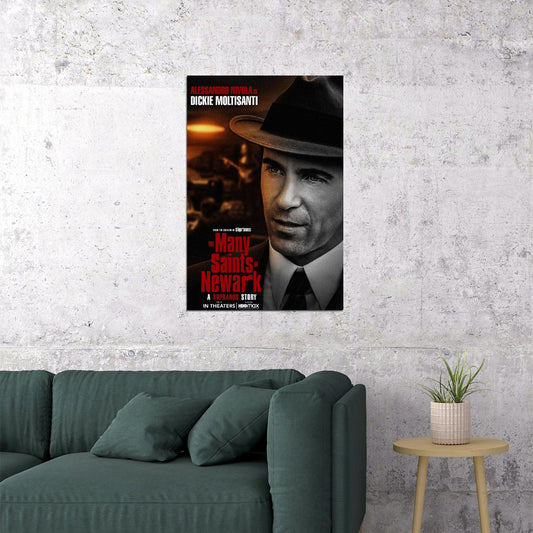 The Many Saints Of Newark Full Character Movie Drama Poster Wall Art Print Home Wall Decor - xonomax