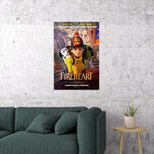 Fireheart Movie Animation Action Comedy Poster Wall Art Print Home Wall Decor - xonomax
