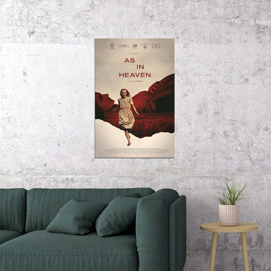 As In Heaven Movie Drama Action Poster Wall Art Print Home Wall Decor - xonomax