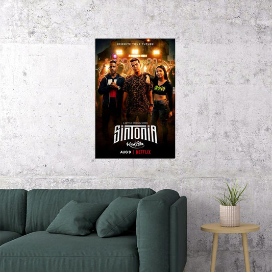 Sintonia Movie Crime Drama Music Poster Wall Art Print Home Wall Decor - xonomax
