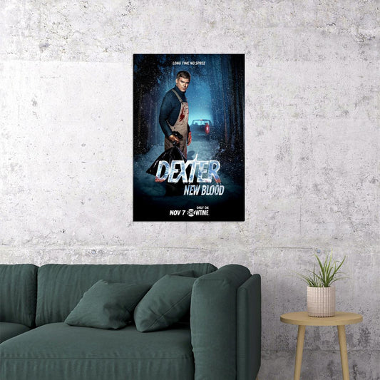 Dexter New Blood Movie Crime Drama Mystery Poster Wall Art Print Home Wall Decor - xonomax