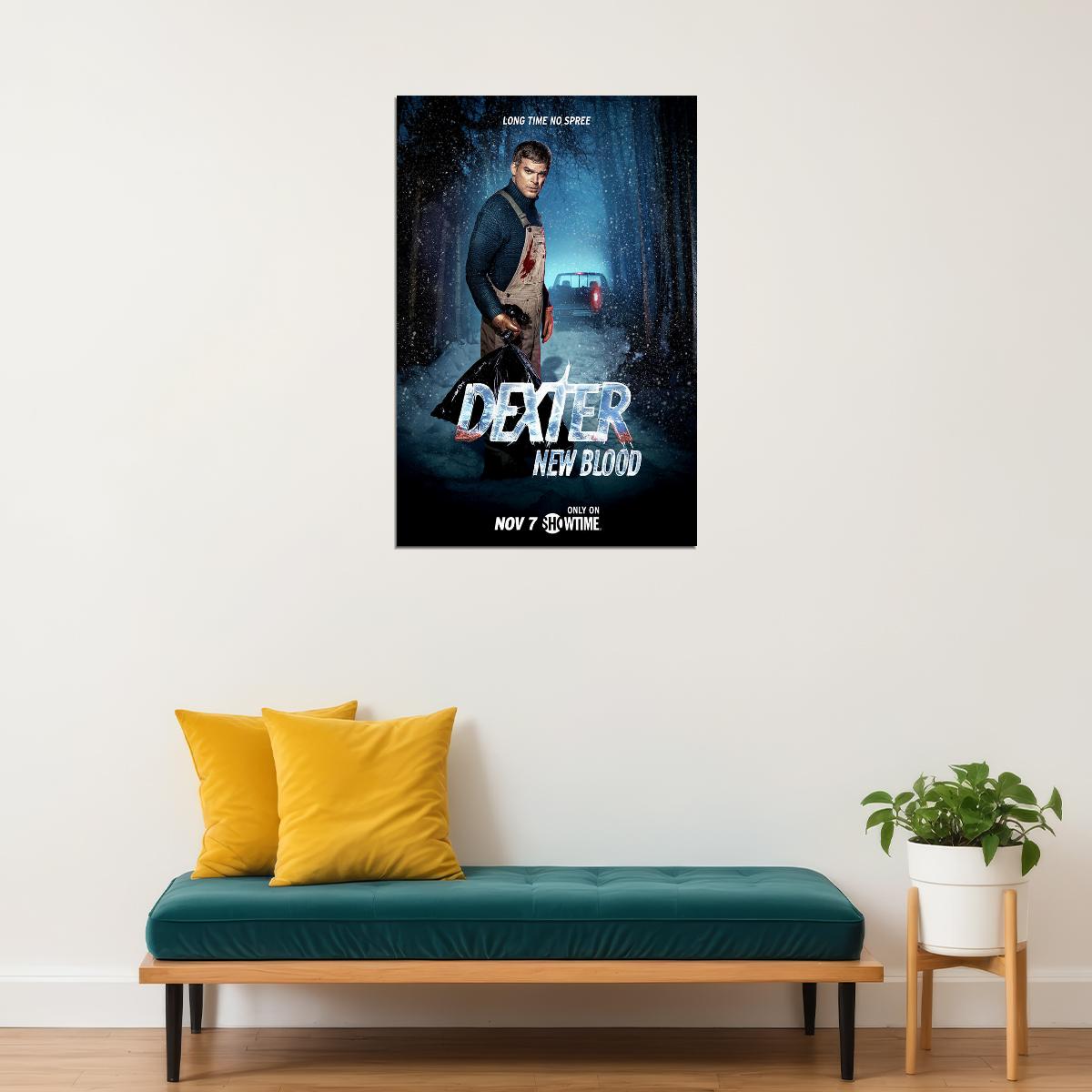 Dexter New Blood Movie Crime Drama Mystery Poster Wall Art Print Home Wall Decor - xonomax