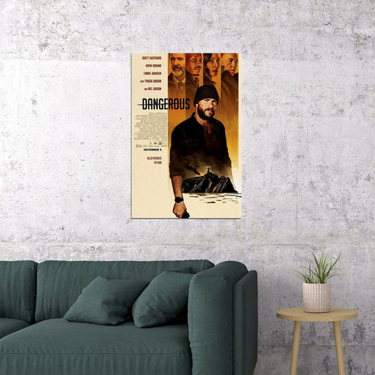 Dangerous Movie Action Thriller Mystery Poster Wall Art Print Home Wall Decor - xonomax