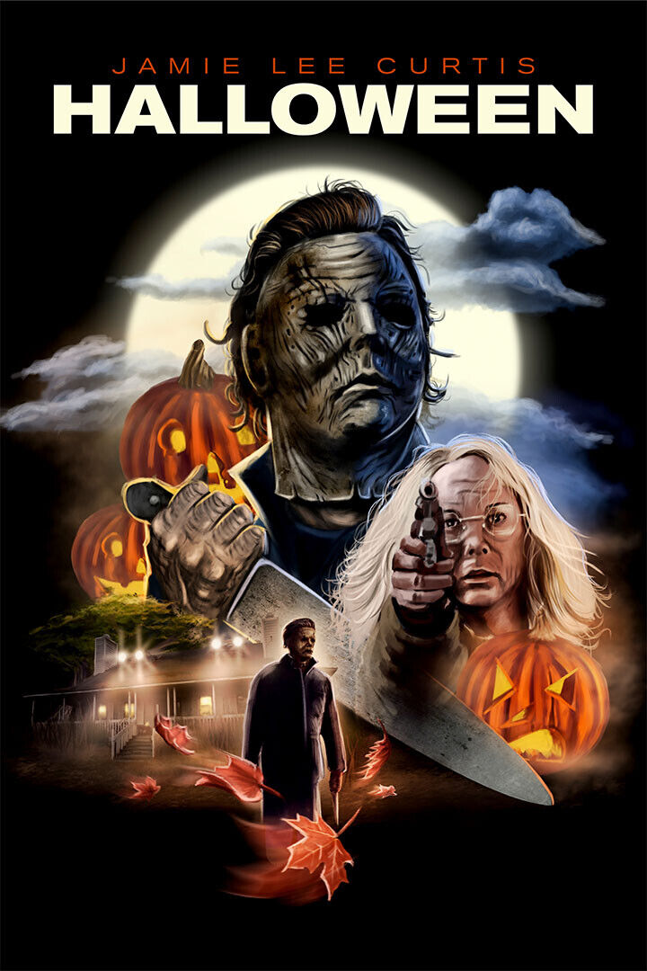 Poster - Halloween Kills Movie Thriller Horror Action Poster Wall
