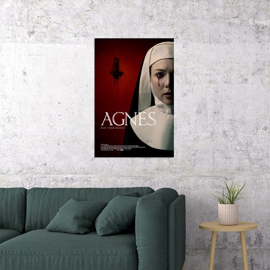 Agnes Movie Drama Horror Action Thriller Poster Wall Art Print Home Wall Decor - xonomax