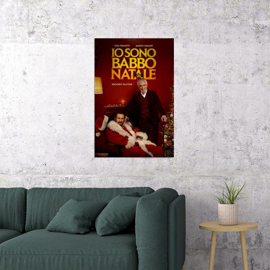 I'm Santa Claus Movie Comedy Excitement Poster Wall Art Print Home Wall Decor - xonomax