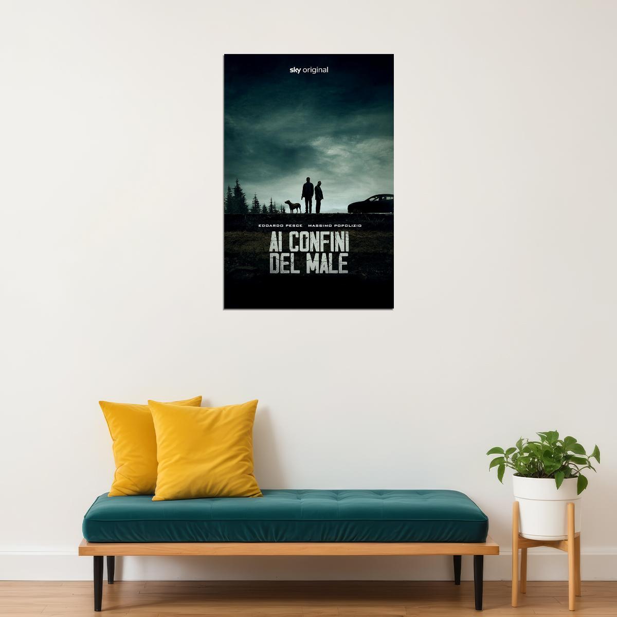 On The Edge Of Evil Movie Drama Thriller Poster Wall Art Print Home Wall Decor - xonomax