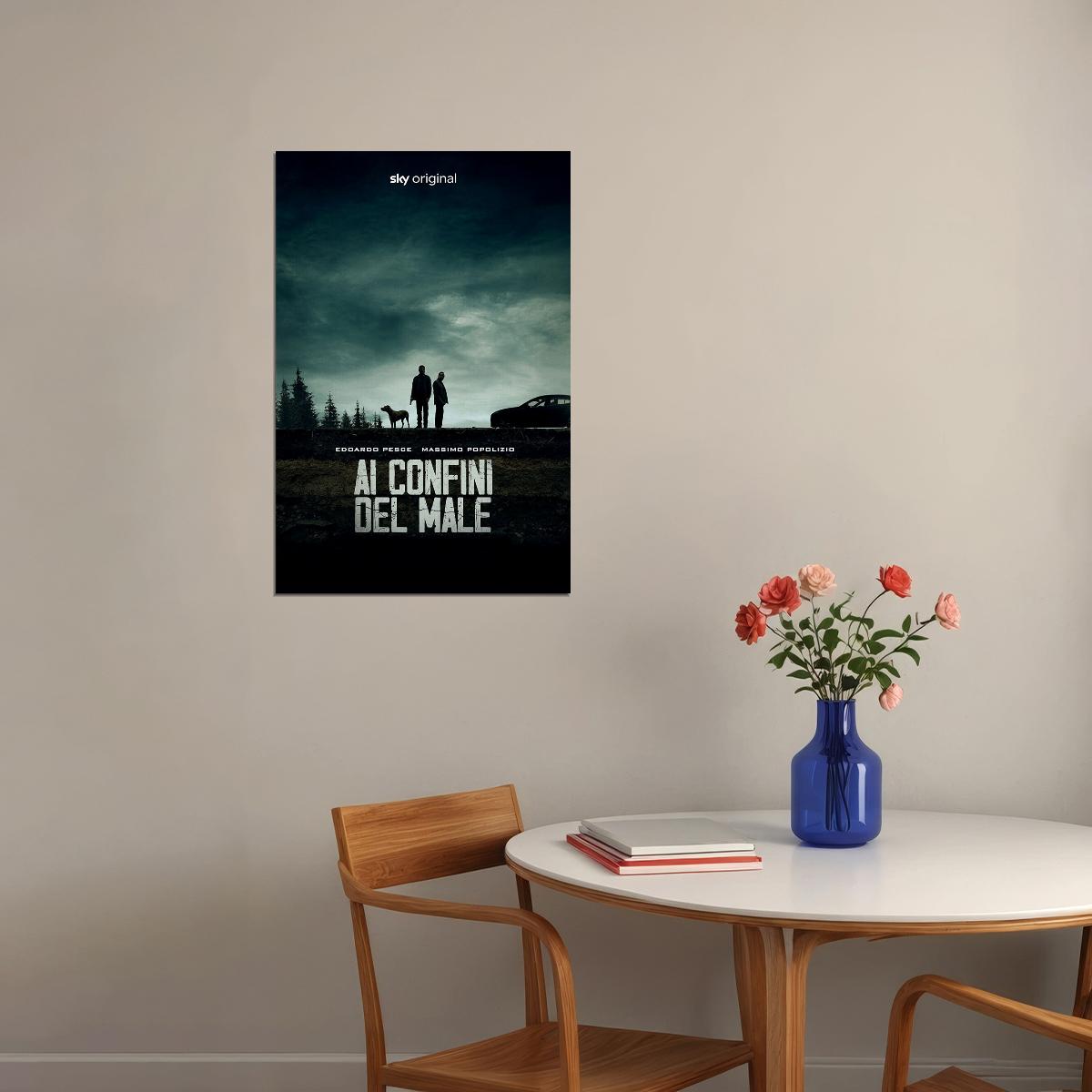 On The Edge Of Evil Movie Drama Thriller Poster Wall Art Print Home Wall Decor - xonomax