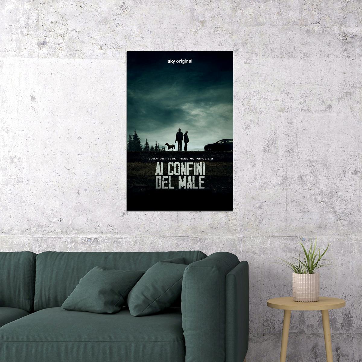 On The Edge Of Evil Movie Drama Thriller Poster Wall Art Print Home Wall Decor - xonomax