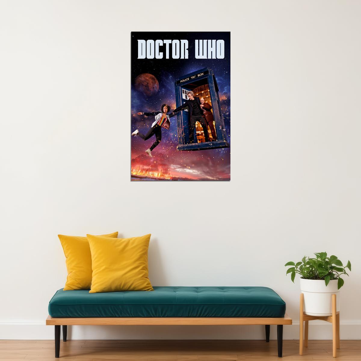 Doctor Who Movie Science Fiction Action Poster Wall Art Print Home Wall Decor - xonomax