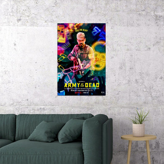 Army Of The Dead Movie Crime Horror Adventure Poster Wall Art Print Home Wall Decor - xonomax