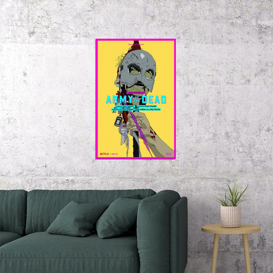 Army Of The Dead Full Character Movie Excitement Poster Wall Art Print Home Wall Decor - xonomax