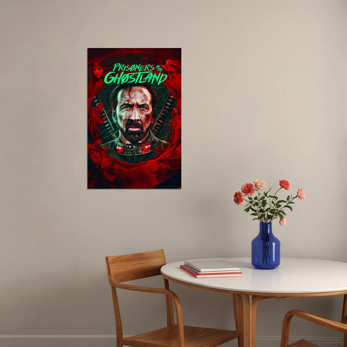 Prisoners Of The Ghostland Movie Thriller Action Poster Wall Art Print Home Wall Decor - xonomax