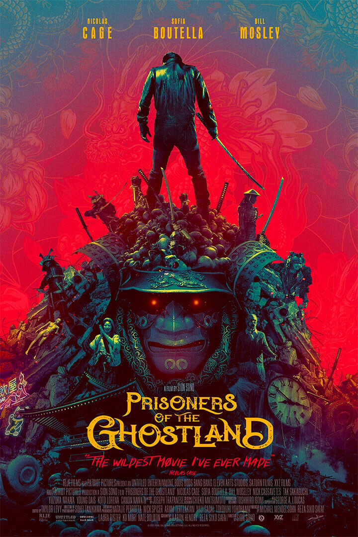 Prisoners Of The Ghostland Movie Science Fiction Poster Wall Art Print Home Wall Decor - xonomax