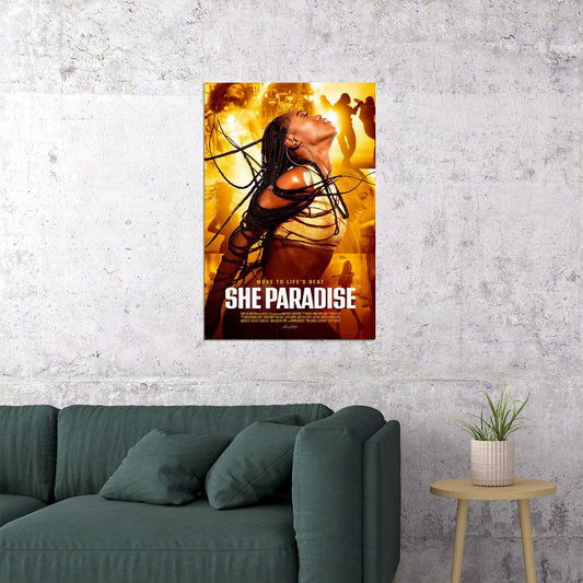 She Paradise Movie Drama Young Girl Poster Wall Art Print Home Wall Decor - xonomax