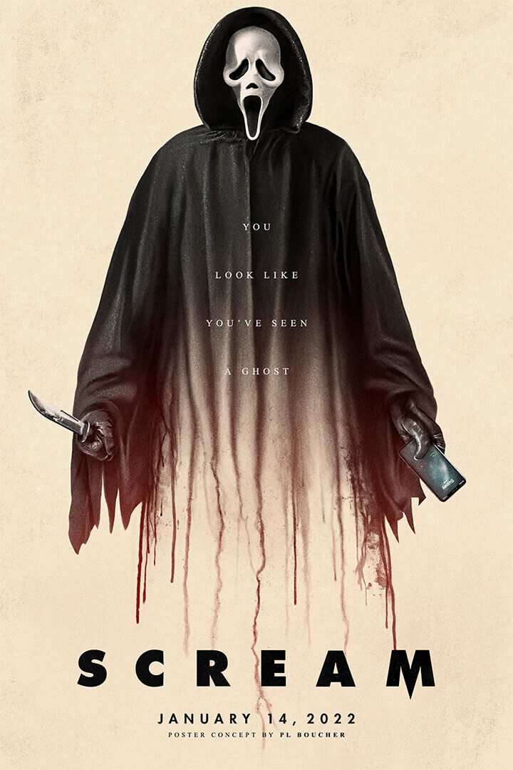 Scream Movie Action Thriller Horror Poster Wall Art Print Home Wall Decor - xonomax