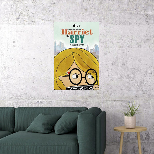 Harriet The Spy Movie Animation Action Poster Wall Art Print Home Wall Decor - xonomax