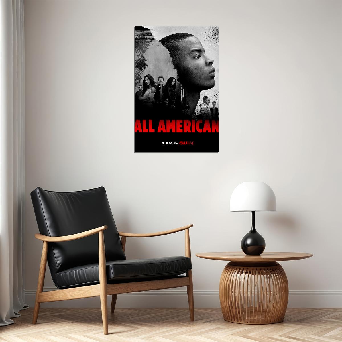All American Movie Sport Action Adventure Drama Poster Wall Art Print Home Wall Decor - xonomax