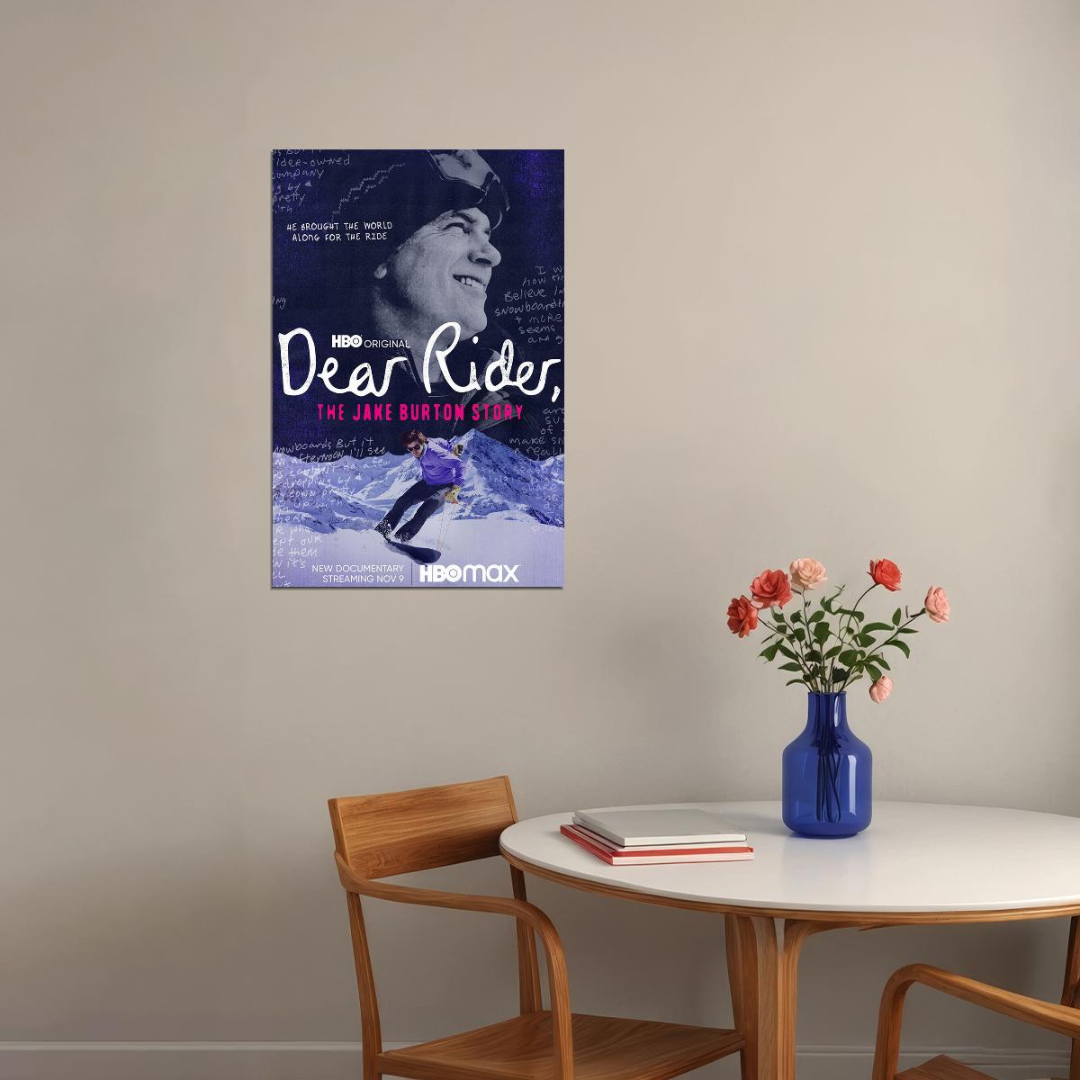 Dear Rider Movie Documentary Sport Poster Wall Art Print Home Wall Decor - xonomax
