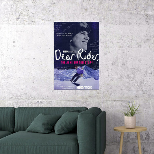 Dear Rider Movie Documentary Sport Poster Wall Art Print Home Wall Decor - xonomax