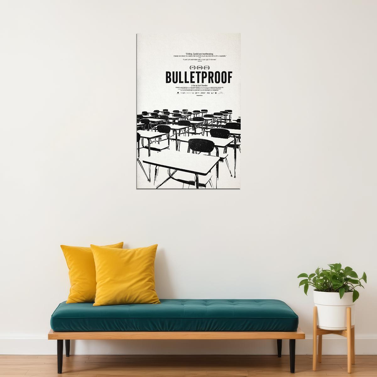 Bulletproof Movie School Action Poster Wall Art Print Home Wall Decor - xonomax