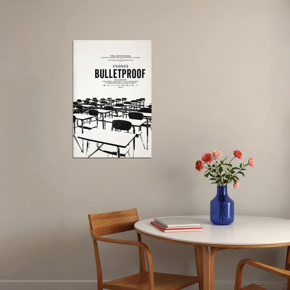 Bulletproof Movie School Action Poster Wall Art Print Home Wall Decor - xonomax