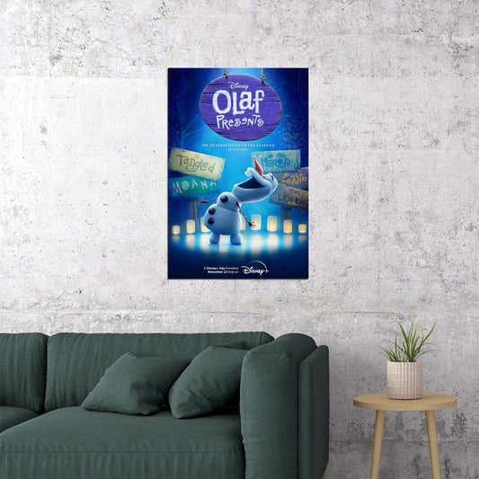Olaf Presents Movie Animation Comedy Poster Wall Art Print Home Wall Decor - xonomax