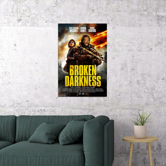 Broken Darkness Movie Science Fiction Drama Poster Wall Art Print Home Wall Decor - xonomax