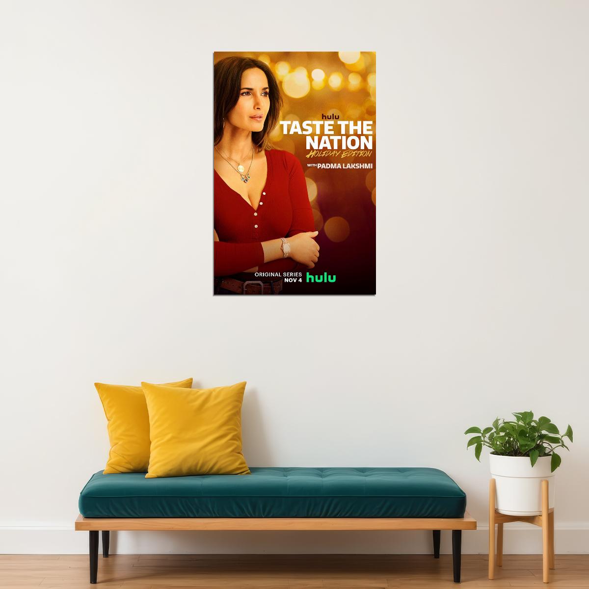 Taste The Nation With Padma Lakshmi Movie Poster Wall Art Print Home Wall Decor - xonomax
