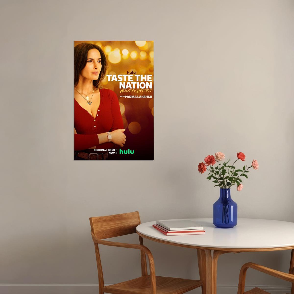 Taste The Nation With Padma Lakshmi Movie Poster Wall Art Print Home Wall Decor - xonomax