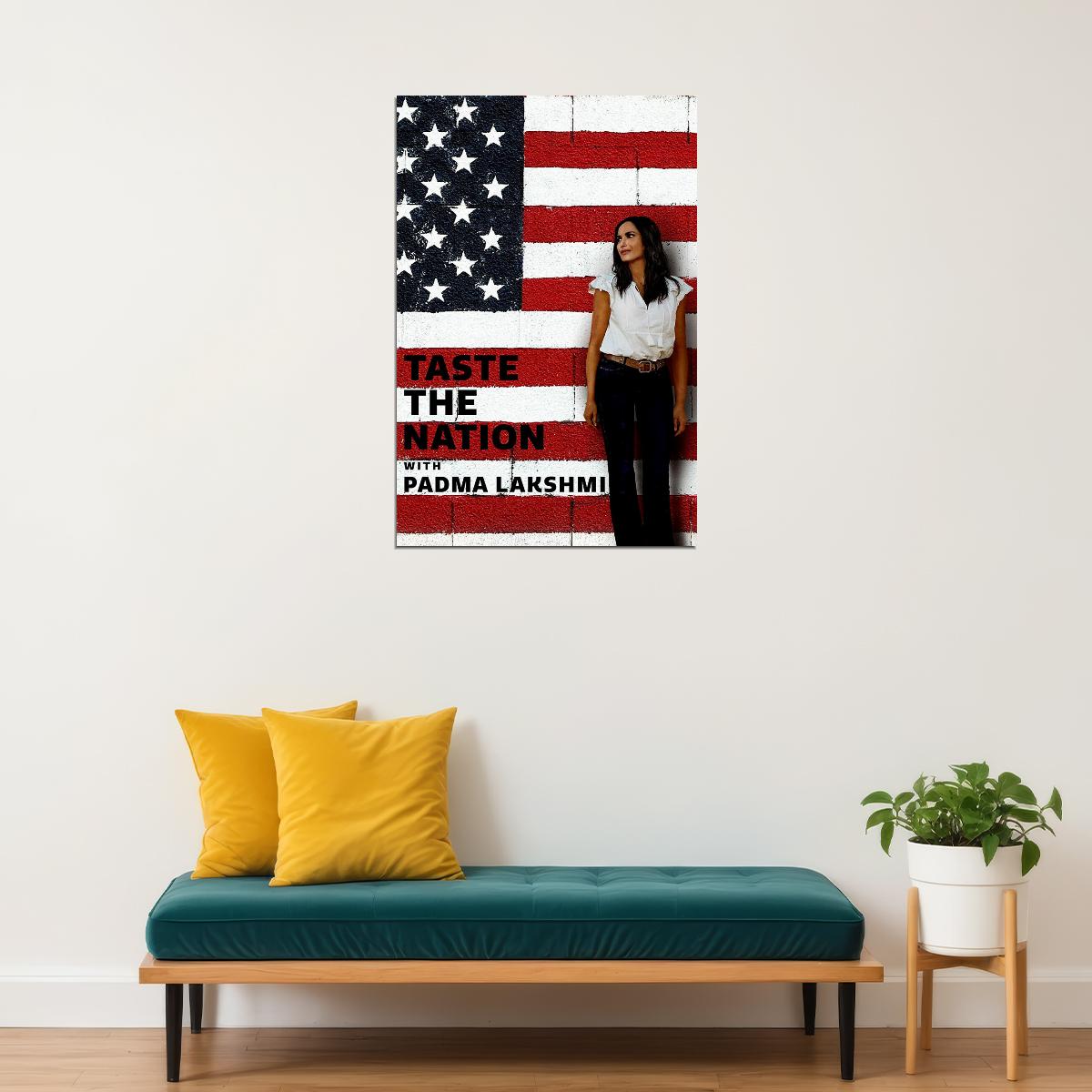 Taste The Nation With Padma Lakshmi Movie Poster Wall Art Print Home Wall Decor - xonomax