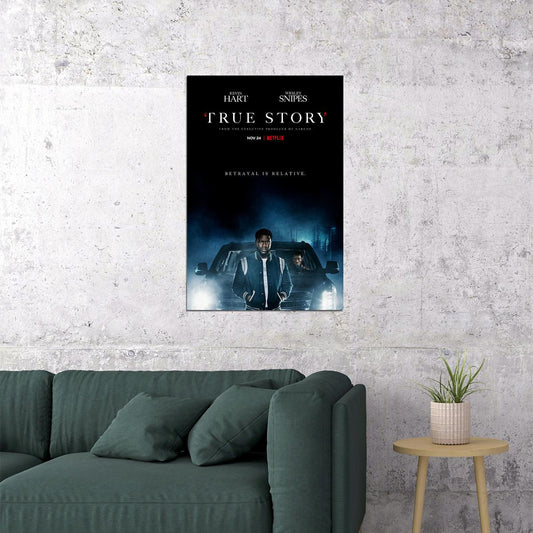 True Story Movie Crime Drama Thriller Poster Wall Art Print Home Wall Decor - xonomax