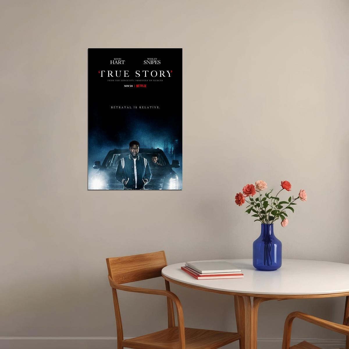 True Story Movie Crime Drama Thriller Poster Wall Art Print Home Wall Decor - xonomax