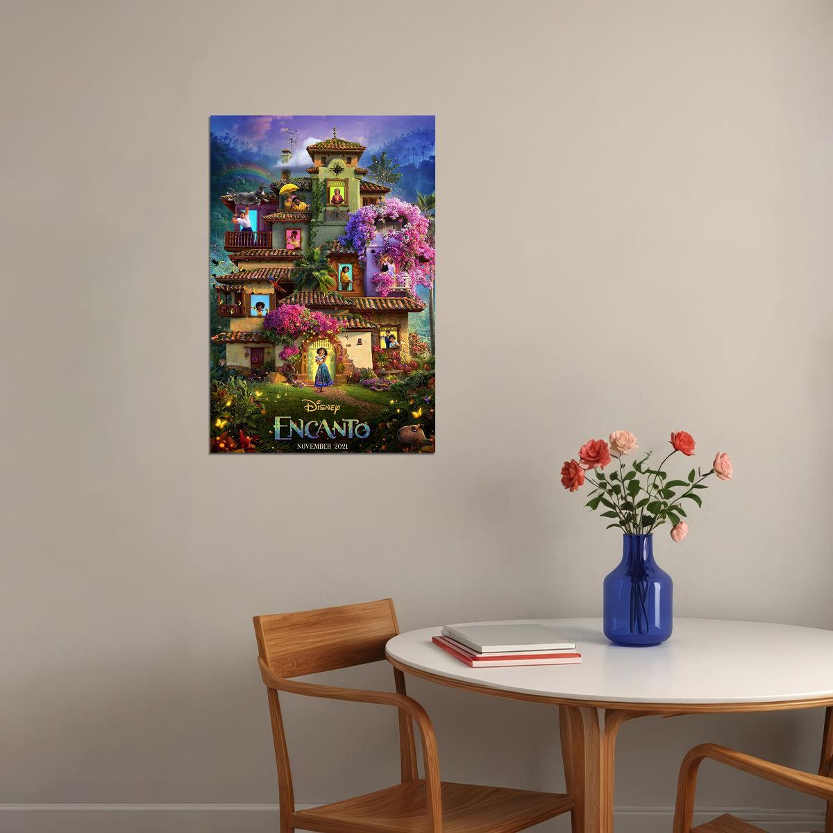 Encanto Movie Animation Comedy Drama Poster Wall Art Print Home Wall Decor - xonomax