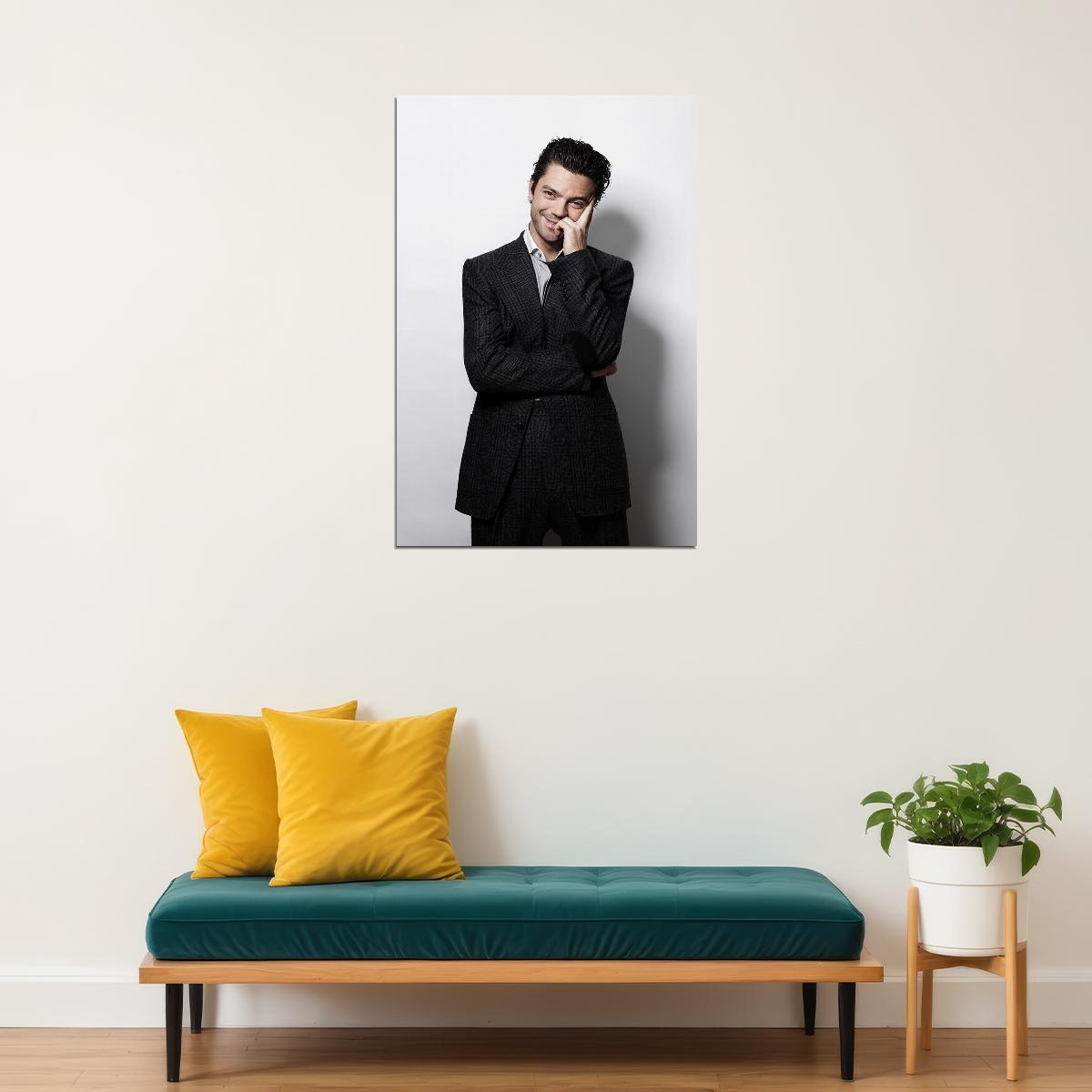 Dominic Cooper British Cinema Actor Voice Actors Poster Wall Art Print Home Wall Decor - xonomax
