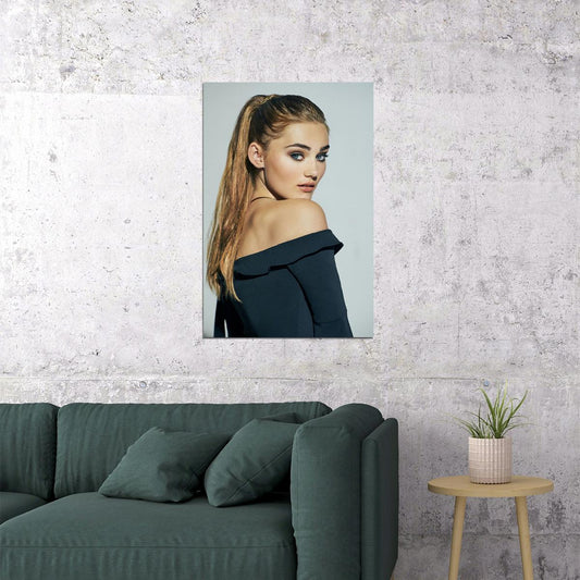 Meg Donnelly American Woman Actress Musician Poster Wall Art Print Home Wall Decor - xonomax