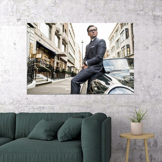 Taron Welsh Cinema Actor Famous Artist Poster Wall Art Print Home Wall Decor - xonomax