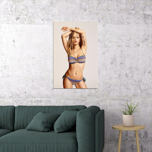 Rita Ora British Sexy Celebrities Poster Wall Art Print Home Wall Decor - xonomax