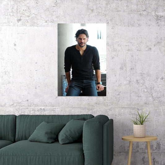 Joe Manganiello Famous American Tv Series Actor Artist Poster Wall Art Print Home Wall Decor - xonomax