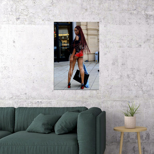 Keke Palmer American Cinema Actress Famous Singer Poster Wall Art Print Home Wall Decor - xonomax