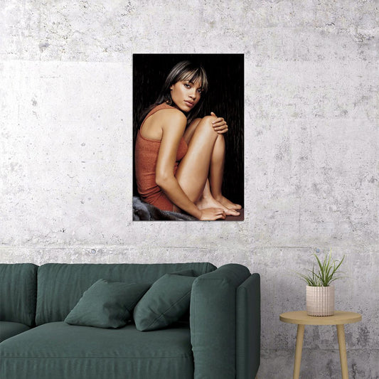 Rosario Dawson American Women Actress Voice Actress Poster Wall Art Print Home Wall Decor - xonomax