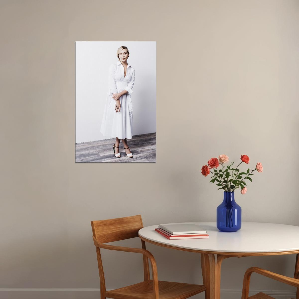 Elizabeth Olsen American Tv Series Actress Artist Poster Wall Art Print Home Wall Decor - xonomax