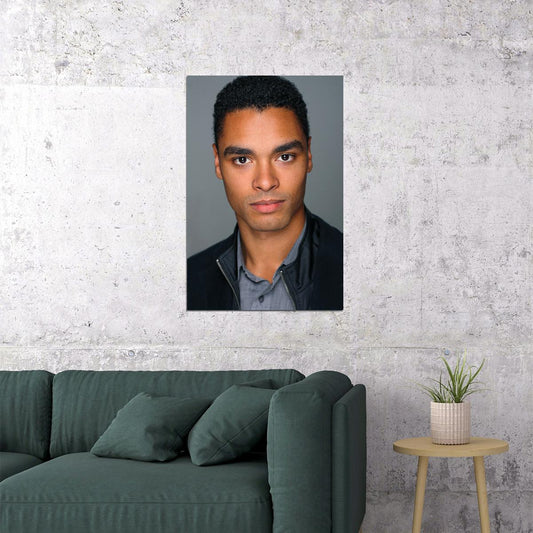 Rege Jean Page British Cinema Actor Famous Artist Poster Wall Art Print Home Wall Decor - xonomax