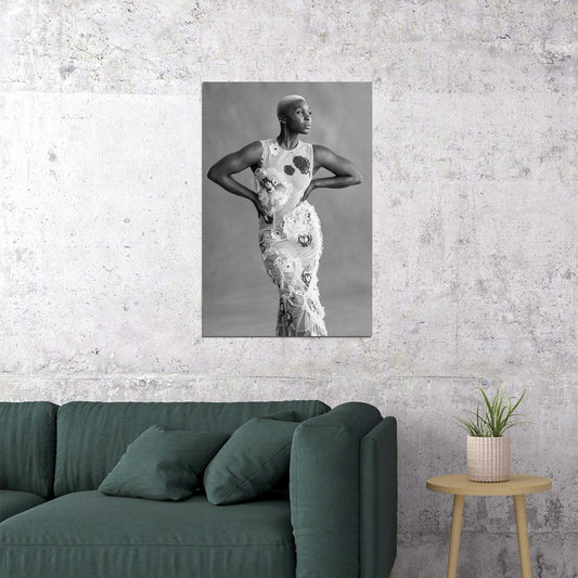 Cynthia Erivo British Woman Singer Cinema Actress Poster Wall Art Print Home Wall Decor - xonomax