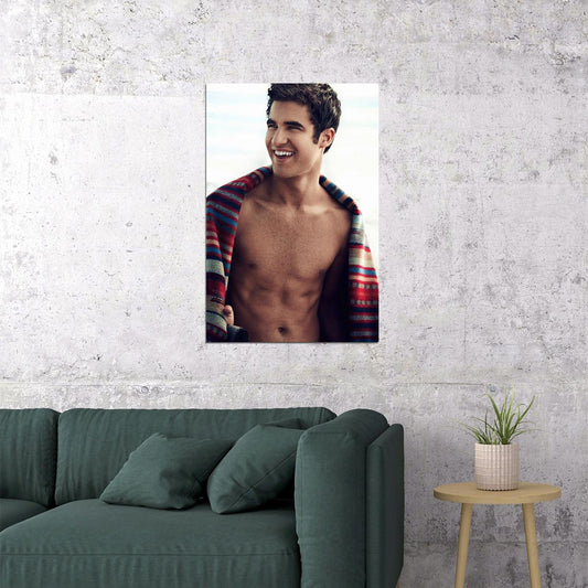 Darren Criss American Cinema Actor Musician Artist Poster Wall Art Print Home Wall Decor - xonomax